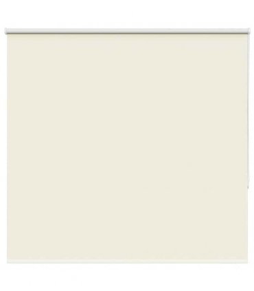 vidaXL Roller Blind Blackout Off White 150x150 cm Fabric Width 146.6 cm Polyester