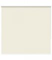 vidaXL Roller Blind Blackout Off White 150x150 cm Fabric Width 146.6 cm Polyester