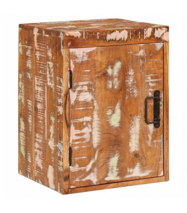 vidaXL Bedside Table 2 pcs Brown 35 x 33 x 48 cm Solid Reclaim wood