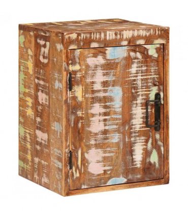 vidaXL Bedside Table 2 pcs Brown 35 x 33 x 48 cm Solid Reclaim wood