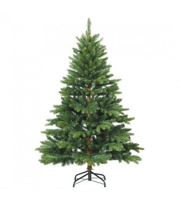 vidaXL Artificial Hinged Christmas Tree Green 150 cm PVC, PE and steel