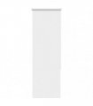 vidaXL Roller Blind Blackout White 60x130 cm Fabric Width 55.7 cm Polyester