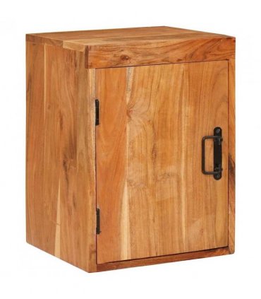 vidaXL Bedside Table 2 pcs Brown 35 x 33 x 48 cm Solid Wood Acacia