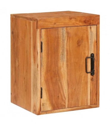 vidaXL Bedside Table 2 pcs Brown 35 x 33 x 48 cm Solid Wood Acacia