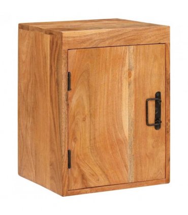vidaXL Bedside Table 2 pcs Brown 35 x 33 x 48 cm Solid Wood Acacia