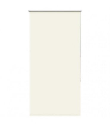 vidaXL Roller Blind Blackout Off White 80x175 cm Fabric Width 75.7 cm Polyester