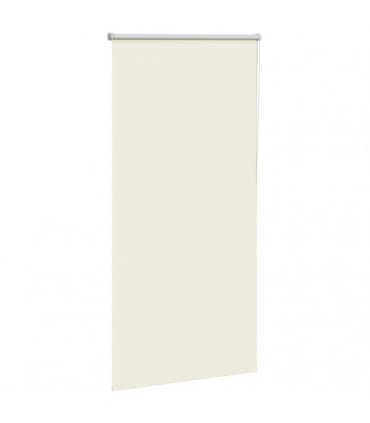 vidaXL Roller Blind Blackout Off White 80x175 cm Fabric Width 75.7 cm Polyester