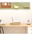 vidaXL Table Easel with Drawer 33.5x25.5x7 cm Solid Wood Pine