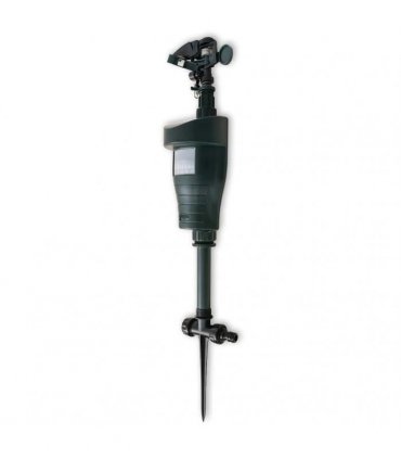vidaXL Jet-Spray Animal Repellent with PIR Sensor Dark Green