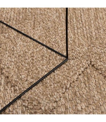 vidaXL Area Rugs Square AGIRA Natural 240 x 240 cm Polyester