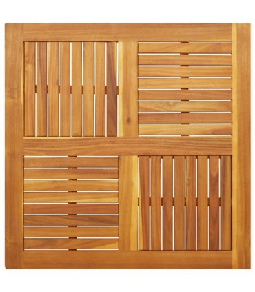 vidaXL Table Top 90x90x2.2 cm Square Solid Wood Acacia