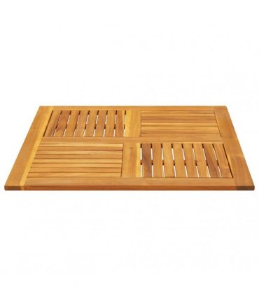 vidaXL Table Top 90x90x2.2 cm Square Solid Wood Acacia