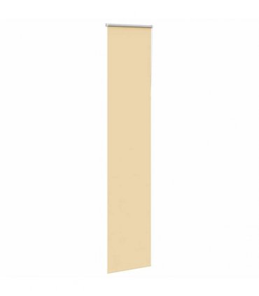 vidaXL Roller Blind Blackout Beige 60x210 cm Fabric Width 55.7 cm Polyester