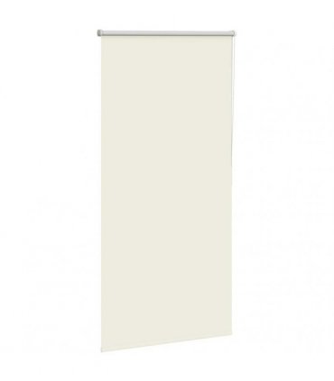 vidaXL Roller Blind Blackout Off White 85x175 cm Fabric Width 80.7 cm Polyester