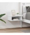 vidaXL Bedside Table 2 pcs White 40 x 31 x 15 cm Engineered Wood
