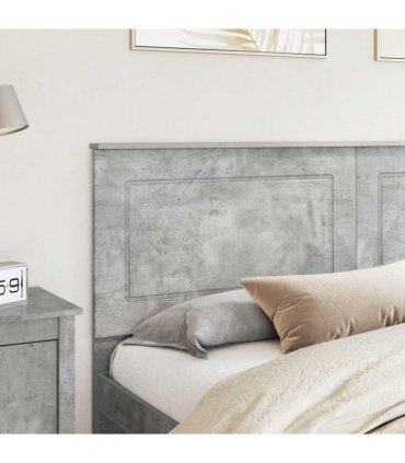 vidaXL Headboard Concrete Grey 100 cm Engineered Wood