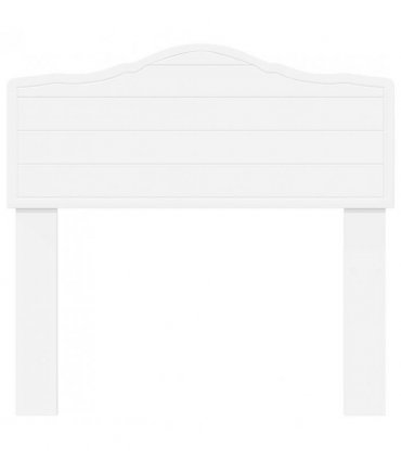 vidaXL Headboard White Engineered wood