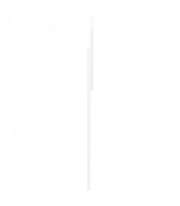 vidaXL Headboard White Engineered wood
