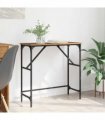 vidaXL Console Table Old Wood 75 x 32 x 75 cm Engineered Wood
