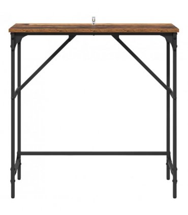 vidaXL Console Table Old Wood 75 x 32 x 75 cm Engineered Wood