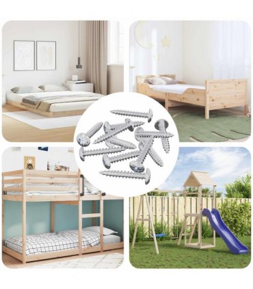 vidaXL Self Tapping Nail 9231 pcs Zinc-coated Steel