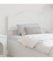 vidaXL Headboard White Engineered wood