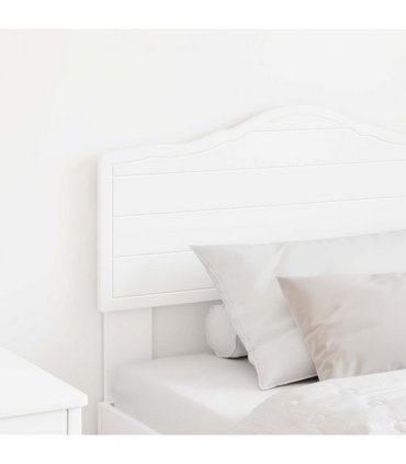 vidaXL Headboard White Engineered wood