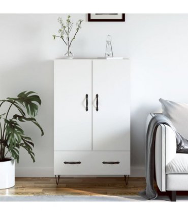 vidaXL Highboard White 69.5x31x115 cm Engineered Wood