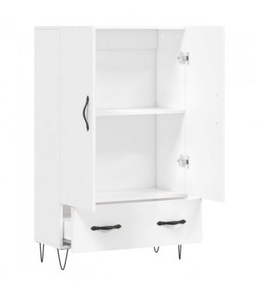 vidaXL Highboard White 69.5x31x115 cm Engineered Wood