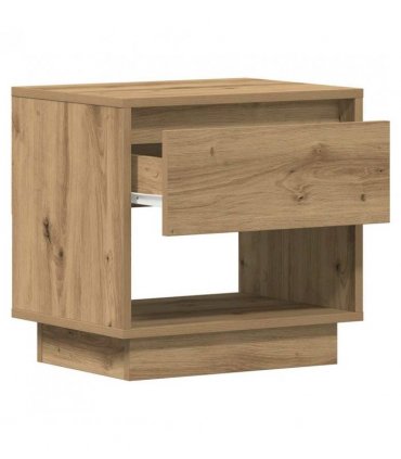 vidaXL Nightstand 2 pcs Artisan Oak 45 x 34 x 44 cm Engineered Wood