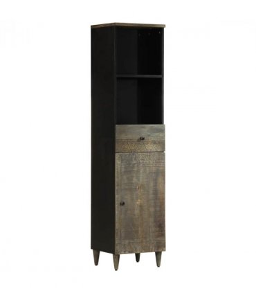 vidaXL Bathroom Cabinet 38x33x160 cm Solid Wood Mango