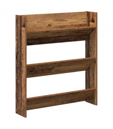 vidaXL Shoe Cabinet 2 pcs Old wood 84 x 18 x 90 cm Engineered Wood