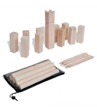 Wooden Kubb Game Set