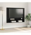 vidaXL TV Cabinet Set Black Oak 120 x 23.5 x 90 cm Engineered Wood
