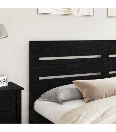 vidaXL Headboard Black Oak 100 cm Engineered Wood
