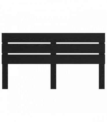 vidaXL Headboard Black Oak 100 cm Engineered Wood