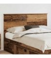 vidaXL Headboard Old Wood 100 cm Engineered Wood