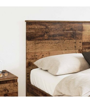 vidaXL Headboard Old Wood 100 cm Engineered Wood