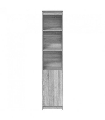 vidaXL Highboard Grey Sonoma 37.5x35x180 cm Engineered Wood