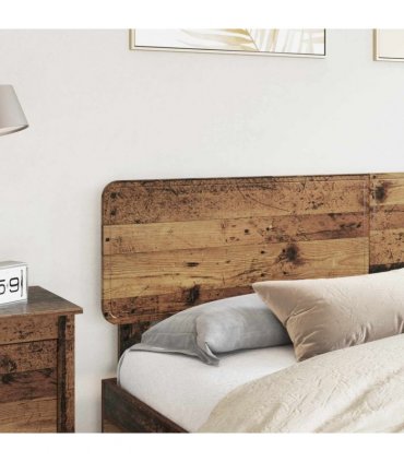 vidaXL Headboard Old Wood Engineered wood