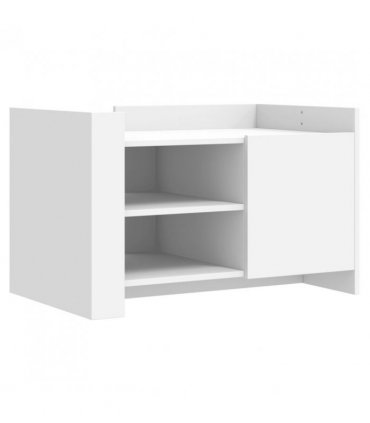 vidaXL Coffee Table White 80x50x50 cm Engineered Wood