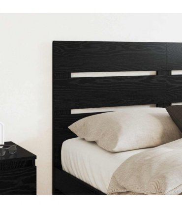 vidaXL Headboard Black Oak Engineered Wood