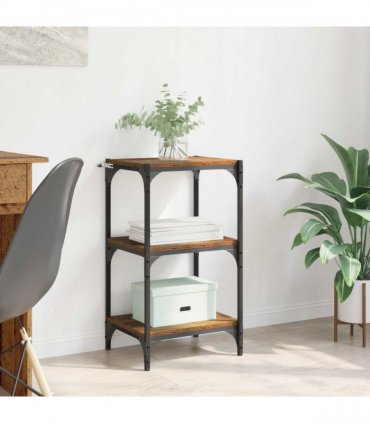 vidaXL Book Cabinet Old wood 40 x 33 x 70.5 cm Engineered wood