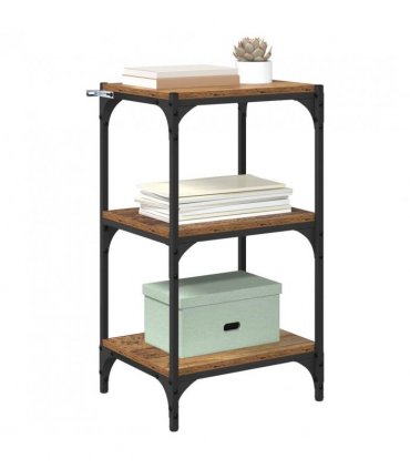 vidaXL Book Cabinet Old wood 40 x 33 x 70.5 cm Engineered wood