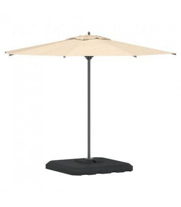 vidaXL Cantilever Umbrella Base Black 98 x 98 x 98 cm