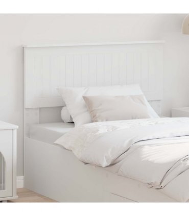 vidaXL Headboard White Engineered wood