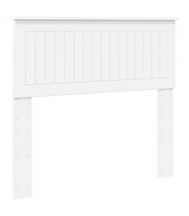 vidaXL Headboard White Engineered wood