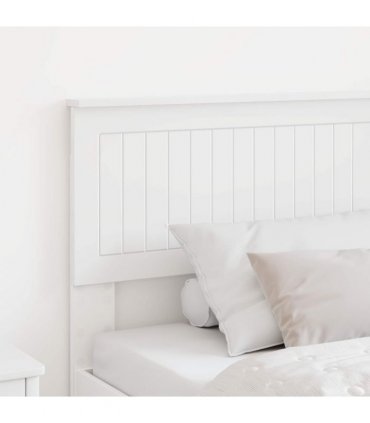 vidaXL Headboard White Engineered wood