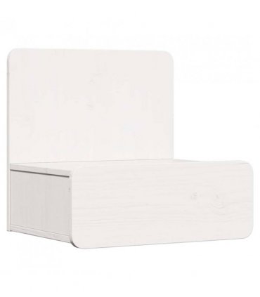 vidaXL Bedside Table 2 pcs White 44 x 32.5 x 40 cm Solid pine wood