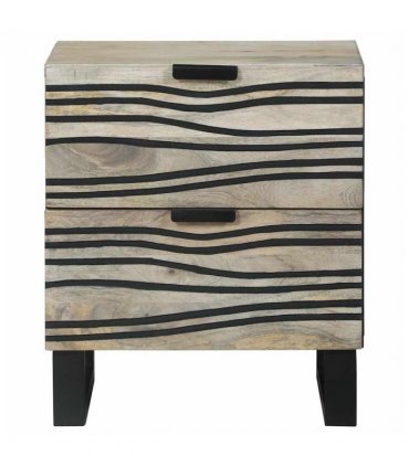 vidaXL Bedside Cabinet White 40 x 33 x 46 cm Engineered Wood